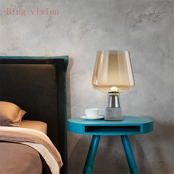 American LED Table Lamp Glass Living Room Loft Decr Home Countryside Simple Desk Lamp Pastoral Bedroom Bedside Art Table Light
American LED Table Lamp Glass Living Room Loft Decr Home Countryside Simple Desk Lamp Pastoral Bedroom Bedside Art Table Light