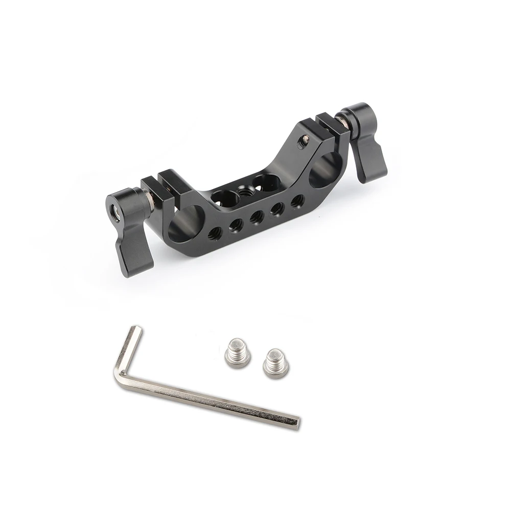 CAMVATE 15mm Rail Rod Clamp 1/4"-20 Thread Black Knob for DLSR Camera Rig Cage Baseplate C1422
CAMVATE 15mm Rail Rod Clamp 1/4"-20 Thread Black Knob for DLSR Camera Rig Cage Baseplate C1422