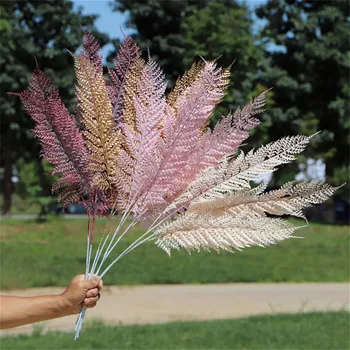 Fake Long Stem Persian Grass (3 stems/piece) 35.43" Length Simulation Plastic Fern for Wedding Home Decorative Artificial Plants
Fake Long Stem Persian Grass (3 stems/piece) 35.43" Length Simulation Plastic Fern for Wedding Home Decorative Artificial Plants
