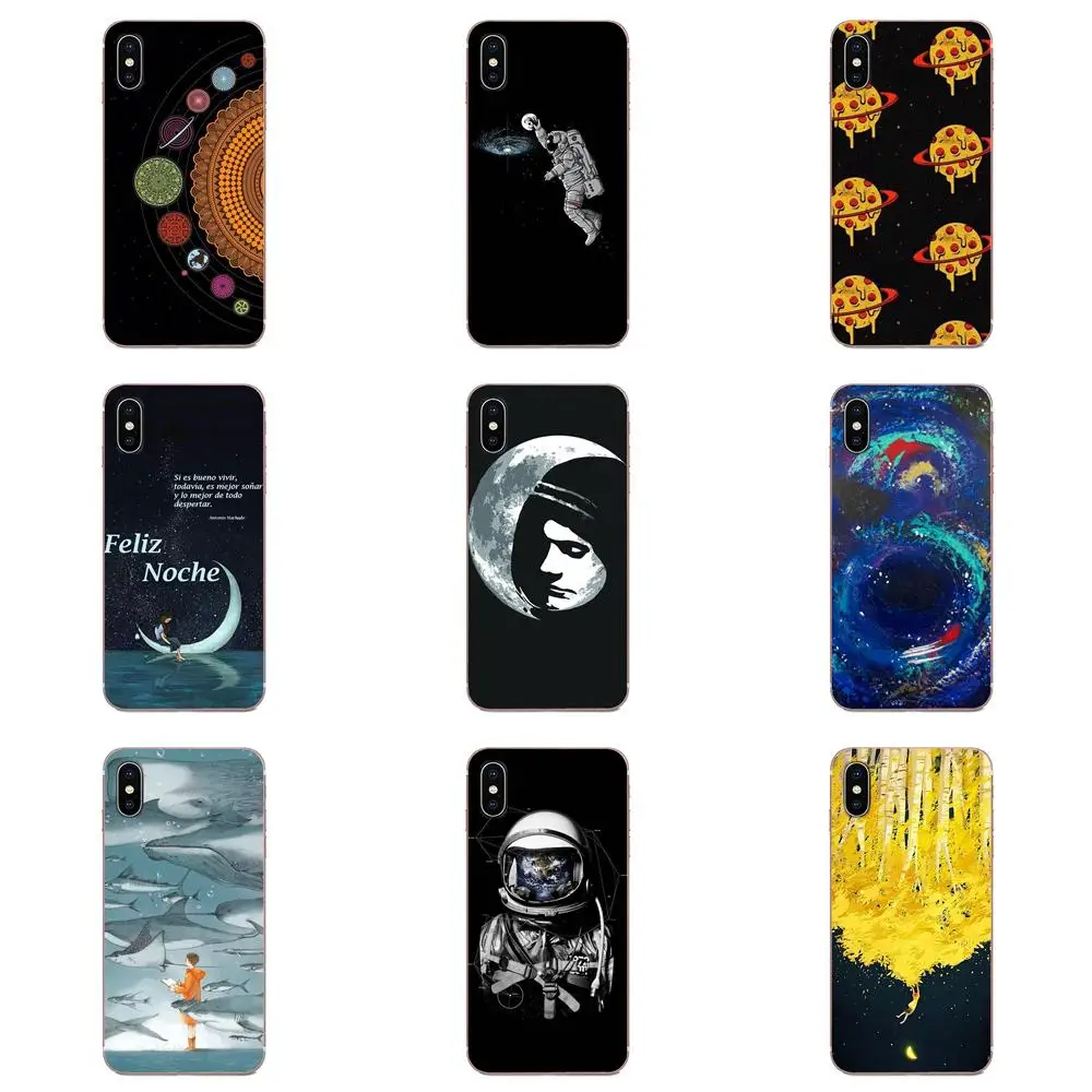 TPU Case Accessories For LG K50 Q6 Q7 Q8 Q60 X Power 2 3 Nexus 5 5X V10 V20 V30 V40 Q Stylus Space Stars Fantasy | Мобильные
