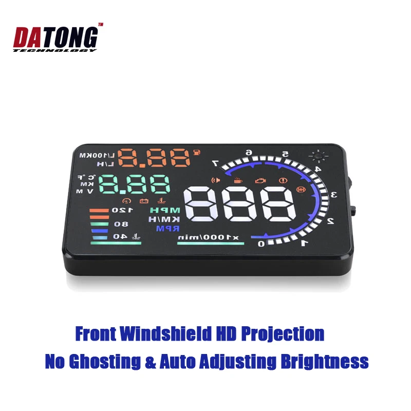Дисплей показаний приборов Datong A8 Спидометр с Предупреждение цией предупреждения