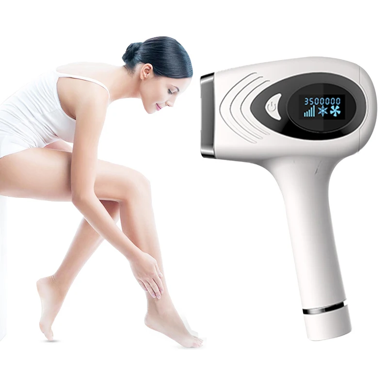 IPL Laser Hair Removal Machine Epilator Laser Epilation Women Bikini Shaver Ladies Trimmer Hair Removal Permanent Instrument
IPL Laser Hair Removal Machine Epilator Laser Epilation Women Bikini Shaver Ladies Trimmer Hair Removal Permanent Instrument