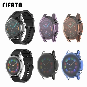 FIFATA TPU Cover For Huawei Watch GT2 46mm 42mm Soft Protective Case Full Protector Frame For Huawei GT 2 Watch Bumper Shell
FIFATA TPU Cover For Huawei Watch GT2 46mm 42mm Soft Protective Case Full Protector Frame For Huawei GT 2 Watch Bumper Shell