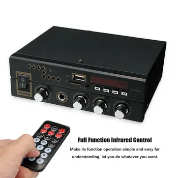 Audio Player USB HIFI Mini Portable Aux PC Home Metal MP3 FM Digital Amplifier DVD Stereo Bluetooth
Audio Player USB HIFI Mini Portable Aux PC Home Metal MP3 FM Digital Amplifier DVD Stereo Bluetooth