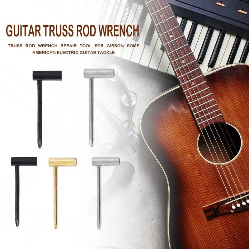 6.35mm/8mm Truss Rod Box Wrench Tool Long Service Life Daily Durability Practical Part Repair for Electric Guitar Gibson | Спорт и