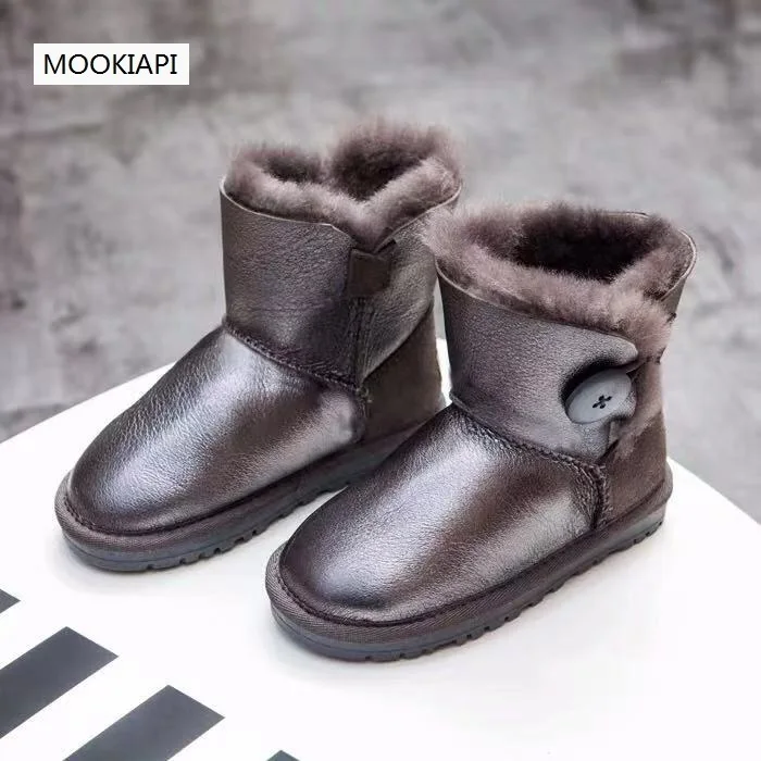 In 2019, Australia's newest sheepskin and fur children's snow boots, pure wool toddlers'high-quality snow boots, free delivery 
In 2019, Australia's newest sheepskin and fur children's snow boots, pure wool toddlers'high-quality snow boots, free delivery