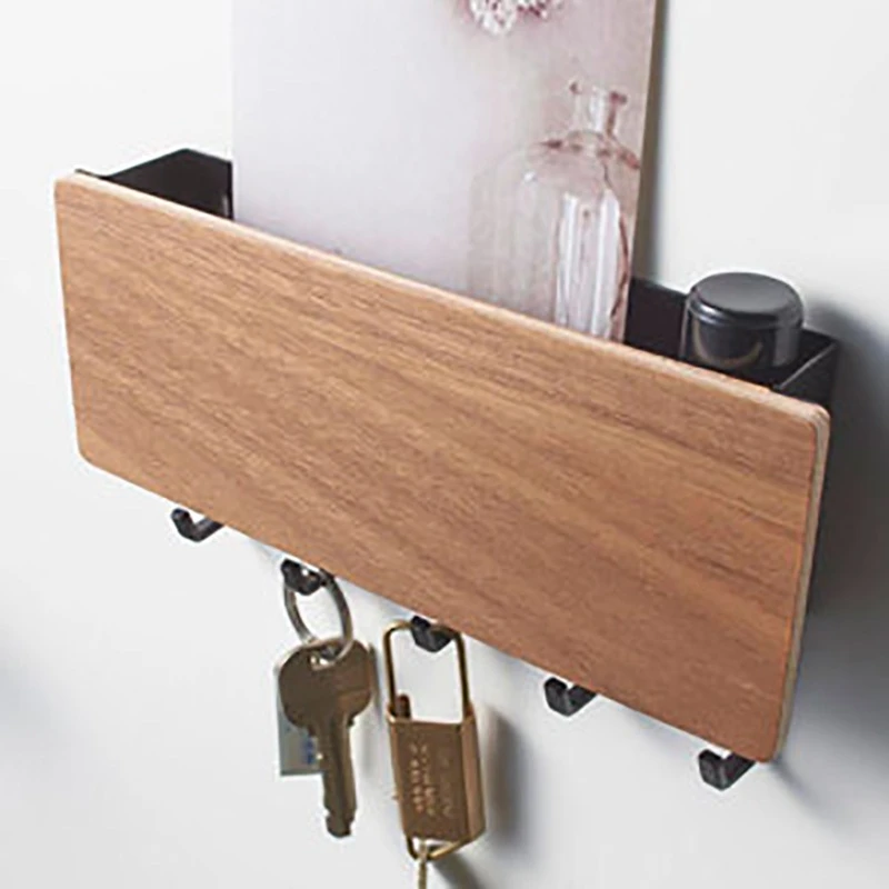Wall Hanging Without Punching PC Plastic Hook Key Rack Door Porch Solid Wood Sundry Storage Box Simple Cold Japanese Style
Wall Hanging Without Punching PC Plastic Hook Key Rack Door Porch Solid Wood Sundry Storage Box Simple Cold Japanese Style