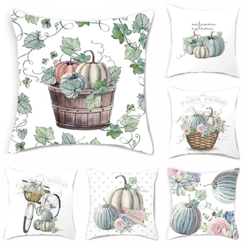 Cute Pumpkin Watercolor Throw Pillow Cover for Autumn Harvest Thanksgiving Home Halloween Cover Pillow Case
Cute Pumpkin Watercolor Throw Pillow Cover for Autumn Harvest Thanksgiving Home Halloween Cover Pillow Case