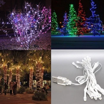 USB Light String Christmas Festival PC Decoration Props Waterproof Colorful 2M 
USB Light String Christmas Festival PC Decoration Props Waterproof Colorful 2M