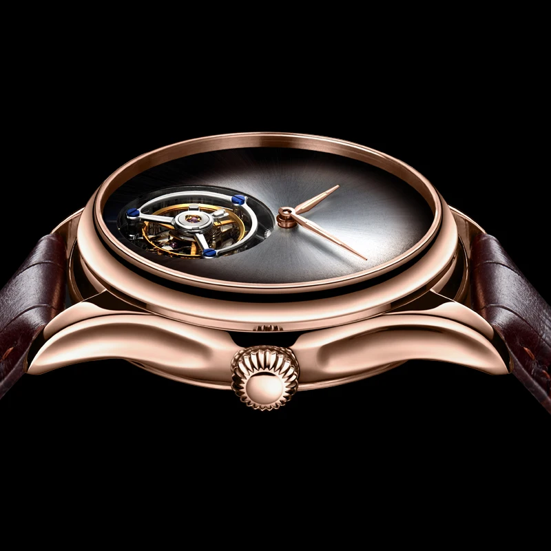 Новинка 2020 GIV Tourbillon Мужские часы Топ бренд роскошный скелет мужские сапфировые