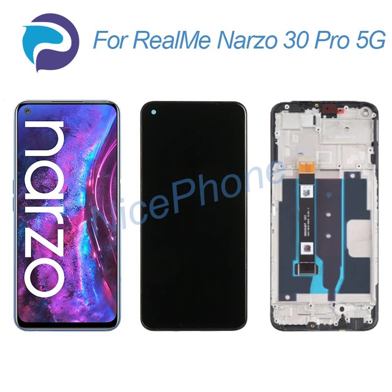 RealMe Narzo 30 Pro 5G LCD Screen + Touch Digitizer Display 2400*1080 RMX2117 RealMe Narzo 30 Pro 5G LCD Screen Display
RealMe Narzo 30 Pro 5G LCD Screen + Touch Digitizer Display 2400*1080 RMX2117 RealMe Narzo 30 Pro 5G LCD Screen Display