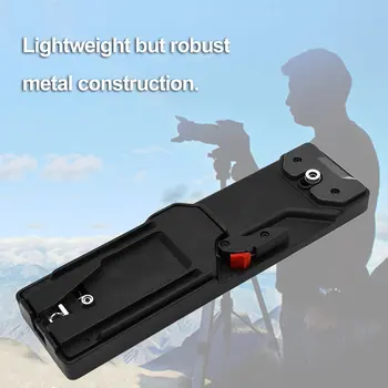 VCT-14 Type Video Camera Tripod V-mount Quick Release Durable Plate Adapter Lightweight DLSR Camera Supporting Bracket
VCT-14 Type Video Camera Tripod V-mount Quick Release Durable Plate Adapter Lightweight DLSR Camera Supporting Bracket