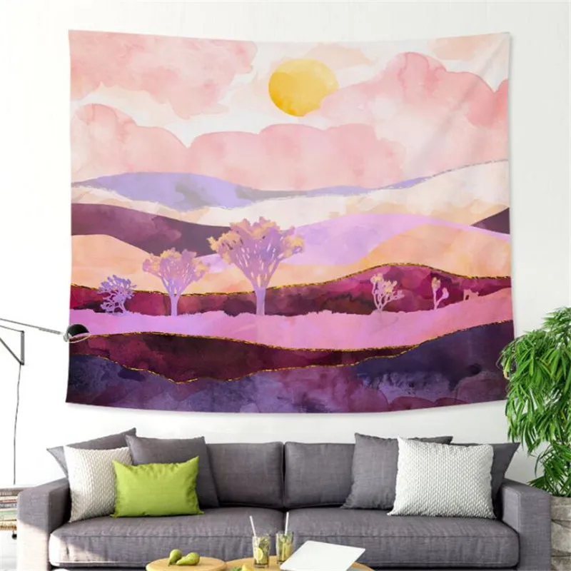 Tapestry Wall Hanging Landscape Print Tapestry Watercolor Psychedelic Tapestry Bohemian Tapestry Indian Wall Art for Home Decor
Tapestry Wall Hanging Landscape Print Tapestry Watercolor Psychedelic Tapestry Bohemian Tapestry Indian Wall Art for Home Decor