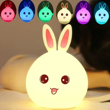 Rabbit Led Night Light USB for Children Baby Kids Gift Animal Cartoon Decorative Lamp Bedside Bedroom Living Room
Rabbit Led Night Light USB for Children Baby Kids Gift Animal Cartoon Decorative Lamp Bedside Bedroom Living Room