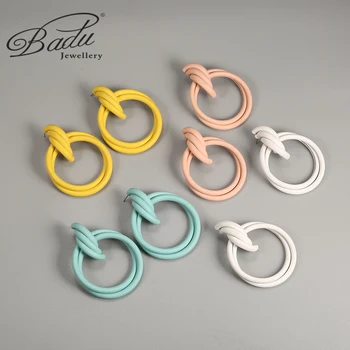 Badu Women Multicolor Hoop Earrings Metal Material Surface Environmentally Friendly Paint Makes Exaggerated Big Earrings Girls
Badu Women Multicolor Hoop Earrings Metal Material Surface Environmentally Friendly Paint Makes Exaggerated Big Earrings Girls