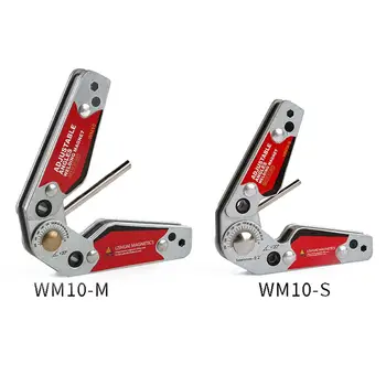 Portable Multi Angle Positioner Strong Magnetic NdFeB Handheld Repairing Holder Welding Locator Magnetic Locator Silver Black
Portable Multi Angle Positioner Strong Magnetic NdFeB Handheld Repairing Holder Welding Locator Magnetic Locator Silver Black