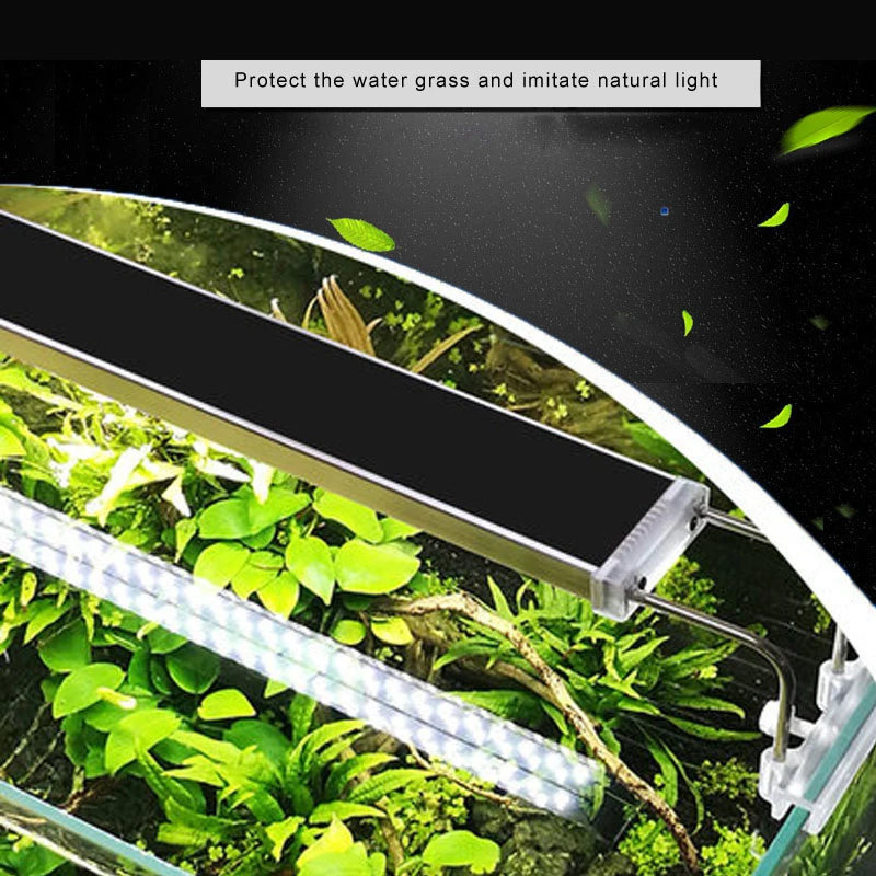 80 90 100 120 см SUNSUN ADS освещение для аквариума аквариумные растения ультра тонкий