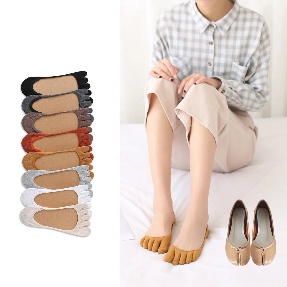DOIAESKV Women Five Toe Socks Summer Socks Slippers Fashion Short Socks Women's and Female 5 Finger Breathable Cotton Boat Socks
DOIAESKV Women Five Toe Socks Summer Socks Slippers Fashion Short Socks Women's and Female 5 Finger Breathable Cotton Boat Socks