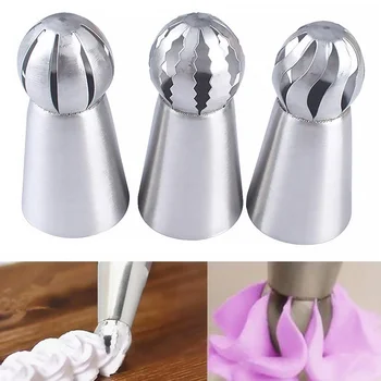 1 Pcs Russian Flower Icing Piping Nozzles Tips Cupcake Decorating Nozzles Tip Sphere Ball Cake Decoration Tools Pastry Tools
1 Pcs Russian Flower Icing Piping Nozzles Tips Cupcake Decorating Nozzles Tip Sphere Ball Cake Decoration Tools Pastry Tools