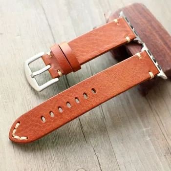 Allbai Top Quality 2020 Mans Watch Replacement Watch Strap Handmade Leather Strap 42MM 44 Strap for Apple Watch Band 42 Mm
Allbai Top Quality 2020 Mans Watch Replacement Watch Strap Handmade Leather Strap 42MM 44 Strap for Apple Watch Band 42 Mm