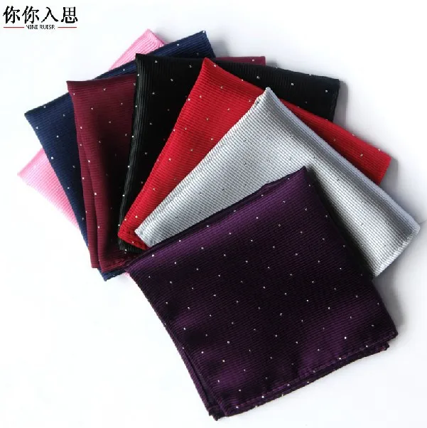 Trendy Men's Breast Scarf Small Square Handkerchief Suit Pocket Square Small Polka Dot Party Polyester Silk Handkerchief
Trendy Men's Breast Scarf Small Square Handkerchief Suit Pocket Square Small Polka Dot Party Polyester Silk Handkerchief