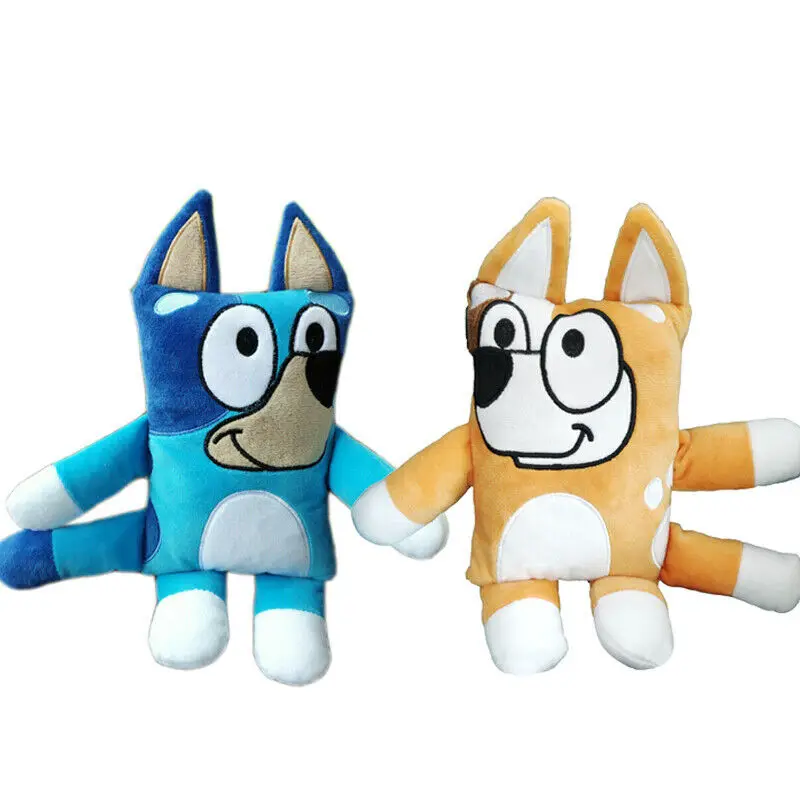 30cm Cartoon TV ABC Bluey Bingo The Dog Plush Doll Stuffed Toy For Kid Birthday Christmas Gift
30cm Cartoon TV ABC Bluey Bingo The Dog Plush Doll Stuffed Toy For Kid Birthday Christmas Gift