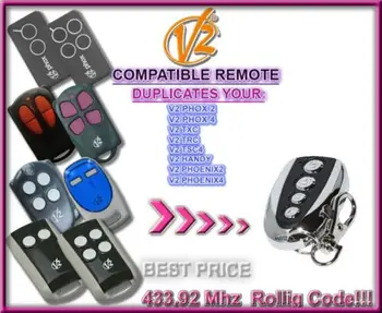 Remote duplicator v2 phoenix, v2 phox, v2 txc, v2 trc, v2 tsc4, v2 handy, 433,9mhz rolling code
Remote duplicator v2 phoenix, v2 phox, v2 txc, v2 trc, v2 tsc4, v2 handy, 433,9mhz rolling code