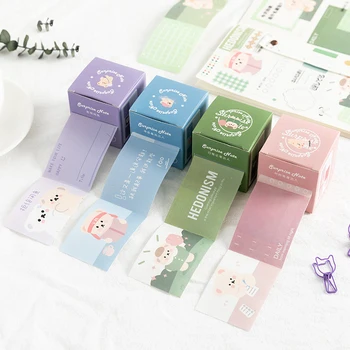 50 Sheets Cute Bear Decimation Boxed Sticky Notes DIY Decorative Stickers Journal Material Paper Kawaii Stationery Supplies
50 Sheets Cute Bear Decimation Boxed Sticky Notes DIY Decorative Stickers Journal Material Paper Kawaii Stationery Supplies