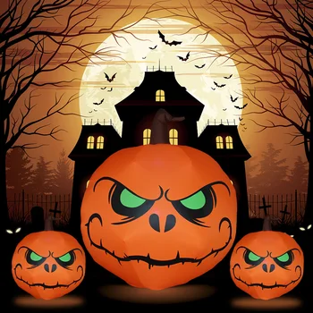 NEW Halloween Inflatable LED Lighted Decoration Pumpkin Lamp Holloween Party Decor Outdoor Inflatable Toys kids children gifts
NEW Halloween Inflatable LED Lighted Decoration Pumpkin Lamp Holloween Party Decor Outdoor Inflatable Toys kids children gifts