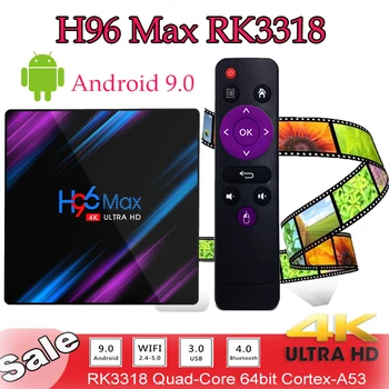 TV box h96 max RK3318 Android smart tv set top box 4K 1080P WiFi 2.4G/5G Bluetooth4.0 support Spain Russia YouTube Netflix TVbox
TV box h96 max RK3318 Android smart tv set top box 4K 1080P WiFi 2.4G/5G Bluetooth4.0 support Spain Russia YouTube Netflix TVbox