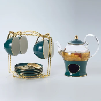 Nordic Ceramic Tea Set Porcelain Scented Tea Cup Pot with Candler Strainer Floral Teapot Set Cafe Mug Teatime Coffee Cup Teacup
Nordic Ceramic Tea Set Porcelain Scented Tea Cup Pot with Candler Strainer Floral Teapot Set Cafe Mug Teatime Coffee Cup Teacup