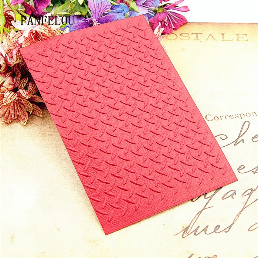 PANFELOU 10.5x14.8 Grass grid Embossing folders Plastic For Scrapbooking DIY Template Fondant Cake Photo Album Card Making
PANFELOU 10.5x14.8 Grass grid Embossing folders Plastic For Scrapbooking DIY Template Fondant Cake Photo Album Card Making