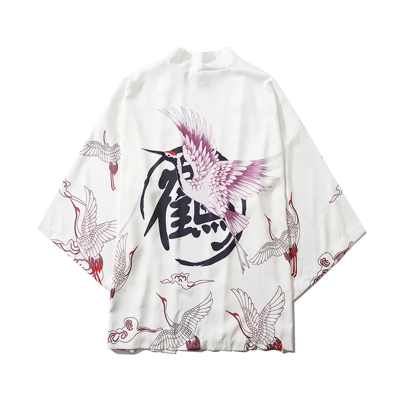 Японское кимоно кардиган для мужчин юката женская одежда куртка мужское рубашка