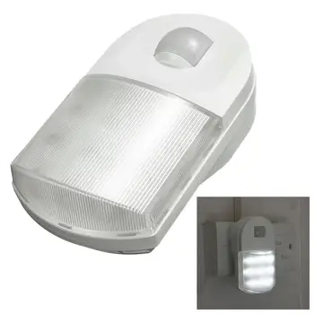 Infrared Motion Sensor 9 LED Night Light Home Hallway Bedroom Wall Lamp with EU Plug 
Infrared Motion Sensor 9 LED Night Light Home Hallway Bedroom Wall Lamp with EU Plug