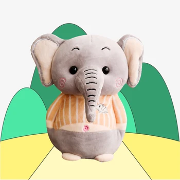 25cm Cartoon cute soft down cotton elephant doll with plush toys
25cm Cartoon cute soft down cotton elephant doll with plush toys