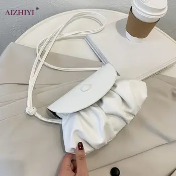 Fashion Solid Color Crossbody Bags Women Pleated Small PU Leather Casual Shoulder Messenger Female Satchel Pouch
Fashion Solid Color Crossbody Bags Women Pleated Small PU Leather Casual Shoulder Messenger Female Satchel Pouch