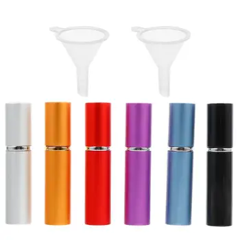 6Pcs Bottles With 2Pcs Funnel 5ml Refillable Empty Bottles Perfume Atomizer Dispenser Perfume Sprayer for Women And Men
6Pcs Bottles With 2Pcs Funnel 5ml Refillable Empty Bottles Perfume Atomizer Dispenser Perfume Sprayer for Women And Men