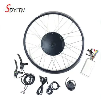 SDYITN Electric Bicycle Conversion Kit 48V 1500W Hub Motor For 16" 20" 24" 26" 28" Bicicleta E bike Rear Wheel Motors
SDYITN Electric Bicycle Conversion Kit 48V 1500W Hub Motor For 16" 20" 24" 26" 28" Bicicleta E bike Rear Wheel Motors