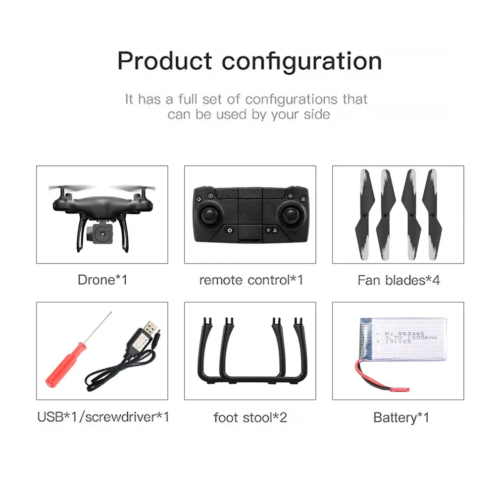 SH4 2.4G RC Drone with 1080P HD Camera WiFi FPV Drones GPS Muti-axis Remote Control Drone RC Helicopter Airplane
SH4 2.4G RC Drone with 1080P HD Camera WiFi FPV Drones GPS Muti-axis Remote Control Drone RC Helicopter Airplane