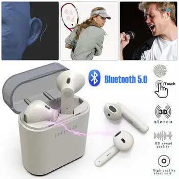 Bluetooth5.0 Wireless Earphone Stereo Noise Reduction In-Ear Earbuds With Charging Compartment Single Binaural Mode 10M Distance
Bluetooth5.0 Wireless Earphone Stereo Noise Reduction In-Ear Earbuds With Charging Compartment Single Binaural Mode 10M Distance