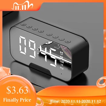 Multifunction Mirror Alarm Clock Bluetooth Speaker With FM Radio LED Mirror Snooze Wireless Subwoofer Music Player Table Clock
Multifunction Mirror Alarm Clock Bluetooth Speaker With FM Radio LED Mirror Snooze Wireless Subwoofer Music Player Table Clock