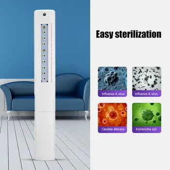 Portable Mini UVC lamp Ultraviolet lamp 4W Handheld UV light Sterlizer UV Wand Germicidal Lamp for Home Office Travel
Portable Mini UVC lamp Ultraviolet lamp 4W Handheld UV light Sterlizer UV Wand Germicidal Lamp for Home Office Travel