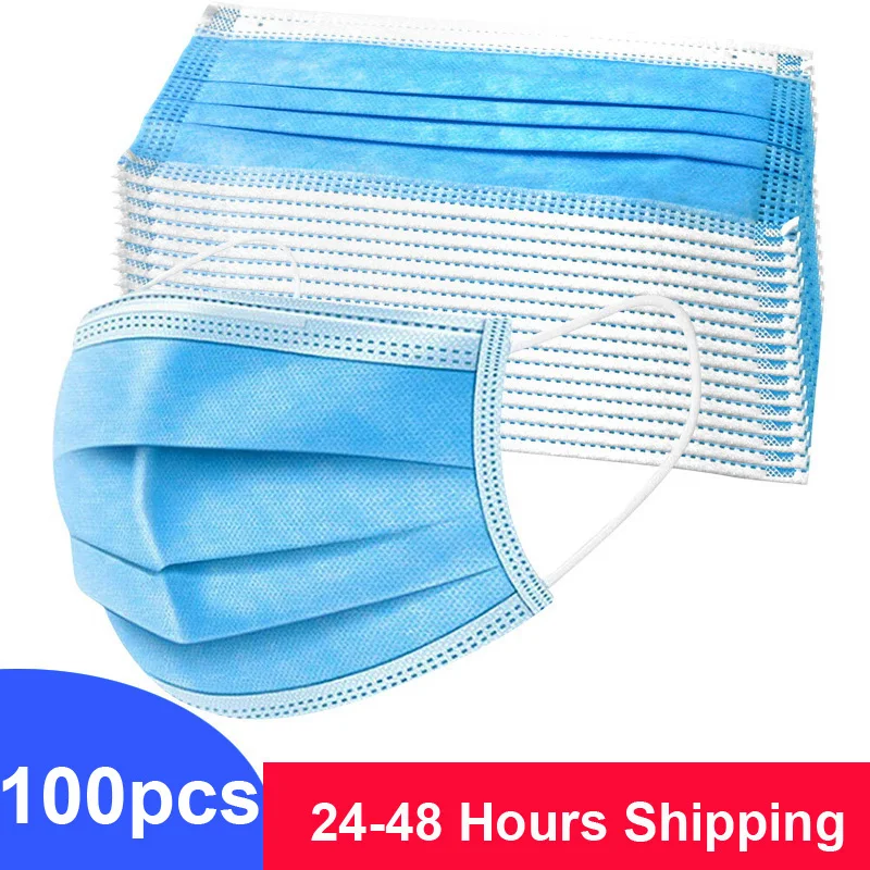 100pc Disposable Mask Facial Dust-Proof Masks Anti infection Safety Mask Ear loop Face Mouth Masks Non Woven Disposable Masks
100pc Disposable Mask Facial Dust-Proof Masks Anti infection Safety Mask Ear loop Face Mouth Masks Non Woven Disposable Masks