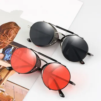 2020 Fashion Personalized Steam Punk Glasses Men's And Women's Sun Glasses Flip Round Frame Sunglasses Oculos De Sol Masculino
2020 Fashion Personalized Steam Punk Glasses Men's And Women's Sun Glasses Flip Round Frame Sunglasses Oculos De Sol Masculino