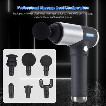 Massage Gun Muscle Relaxation Muscle Relaxant 4Adjustable Variable Speed Muscle Massager Fascia Massager Equipped Aluminum Alloy
Massage Gun Muscle Relaxation Muscle Relaxant 4Adjustable Variable Speed Muscle Massager Fascia Massager Equipped Aluminum Alloy