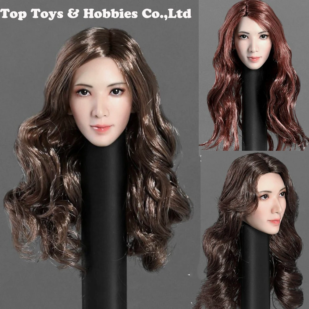 StarKingToys 1/6 Scale Asian Beauty Girl lin zhi ling Head Sculpt SK001 Lin Chi-ling Head Carving Fit 12" Pale Figure Body
StarKingToys 1/6 Scale Asian Beauty Girl lin zhi ling Head Sculpt SK001 Lin Chi-ling Head Carving Fit 12" Pale Figure Body