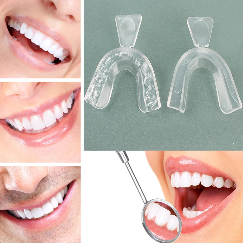 2Pcs Dental Mouthguard Thermoforming Care Oral Hygiene Bleaching Tooth Whitener Mouth Guard Teeth Whitening Trays Tool
2Pcs Dental Mouthguard Thermoforming Care Oral Hygiene Bleaching Tooth Whitener Mouth Guard Teeth Whitening Trays Tool