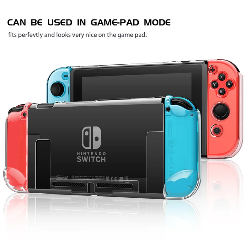 For Nintendo Switch Transparent Crystal Shell Ultra Thin Shockproof Console Protective Coque Detachable Hard PC Protection Cover
For Nintendo Switch Transparent Crystal Shell Ultra Thin Shockproof Console Protective Coque Detachable Hard PC Protection Cover