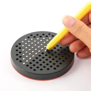 Magnetic Drawing Tablet Toy with Magnet Steel Bead Painting Board Round Shape Pad Learning Educational Writing Toys with Stylus
Magnetic Drawing Tablet Toy with Magnet Steel Bead Painting Board Round Shape Pad Learning Educational Writing Toys with Stylus