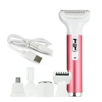 5 In 1 Women Shaver Painless Hair Removal Epilator Shaving Machine Face Beard Eyebrow Nose Trimmer Body Bikini Electric Razor
5 In 1 Women Shaver Painless Hair Removal Epilator Shaving Machine Face Beard Eyebrow Nose Trimmer Body Bikini Electric Razor